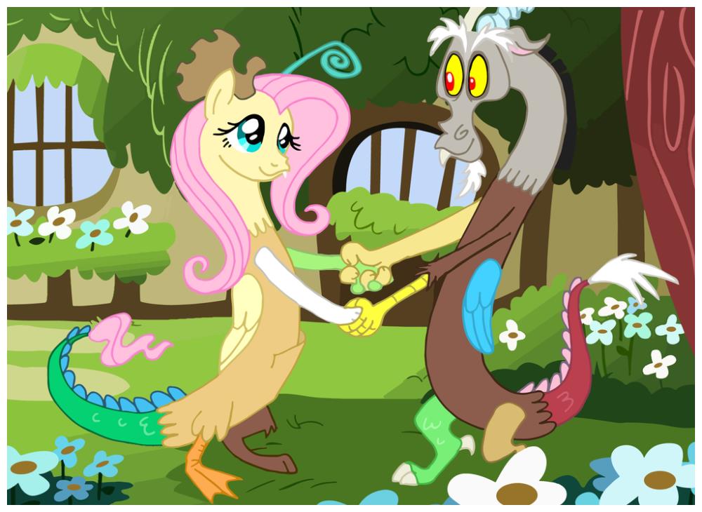 小马宝莉:序蝶cp的温馨感,见证了贤惠家妻与幽默男孩的爱情