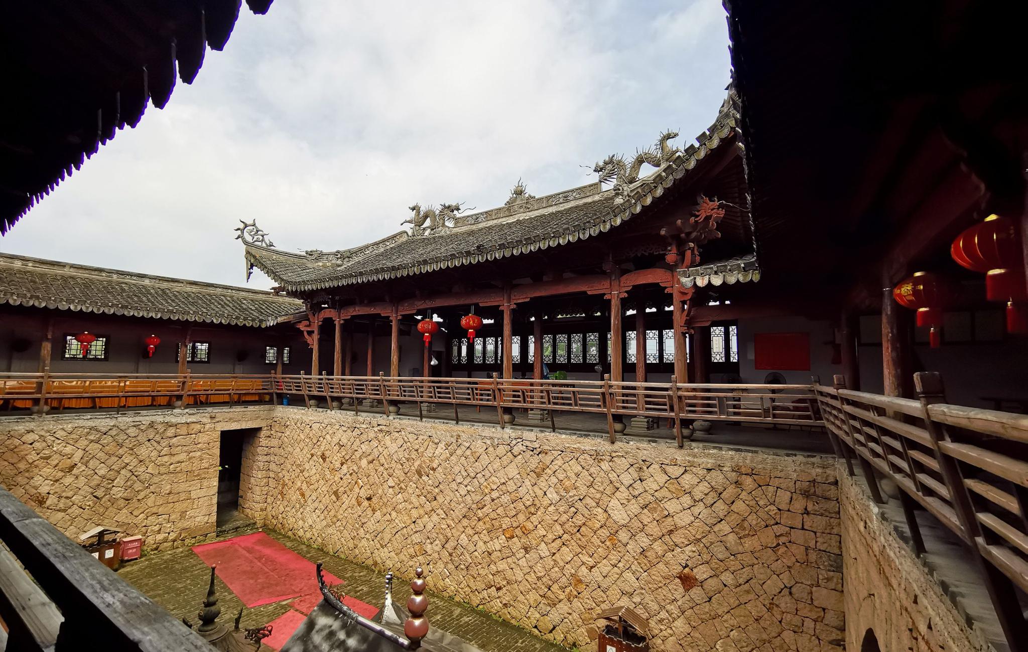 穿越般的温州龙湾永昌堡