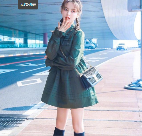 杨超越现身巴黎时装周,短裙搭配长筒靴 优雅时尚