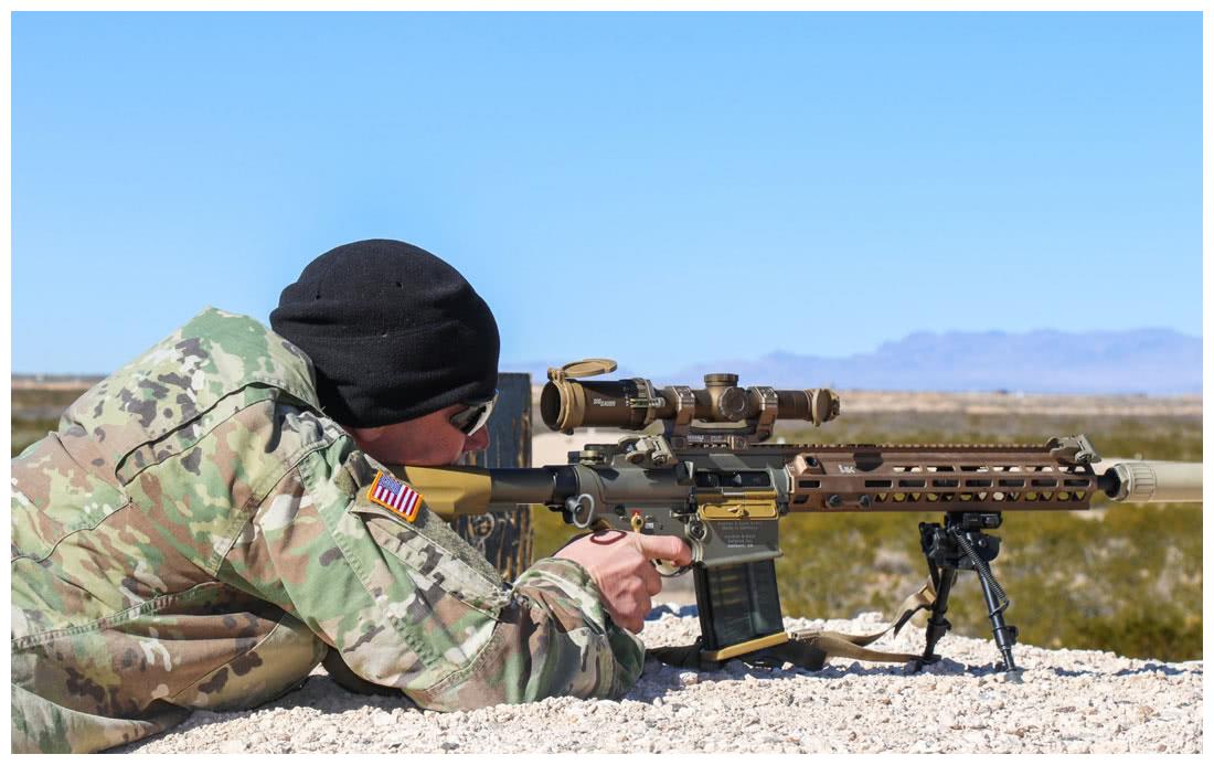 美军测试新型班组精确射手步枪,通过士兵反馈寻求改进方案
