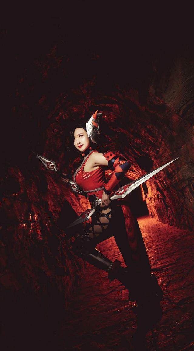 王者荣耀还原度最高八张cosplay虞姬逆天大长腿貂蝉盛世美颜