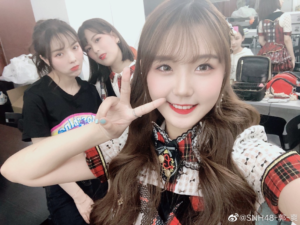 偶像美少女snh48郭爽迷人写真美照欣赏