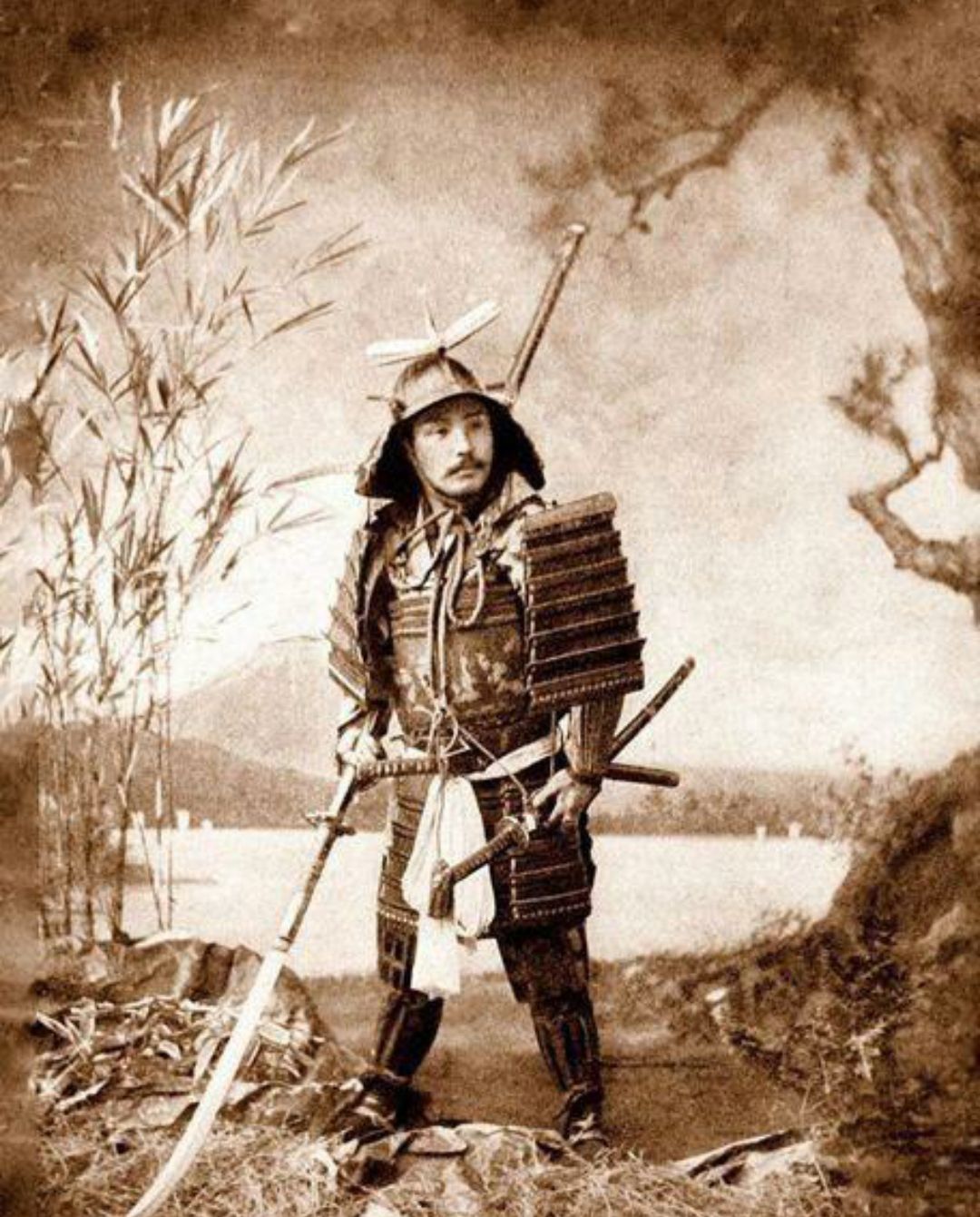 日本武士盔甲-豪華版伊與扎二枚胴具足-真人可穿cos-宗匠甲冑
