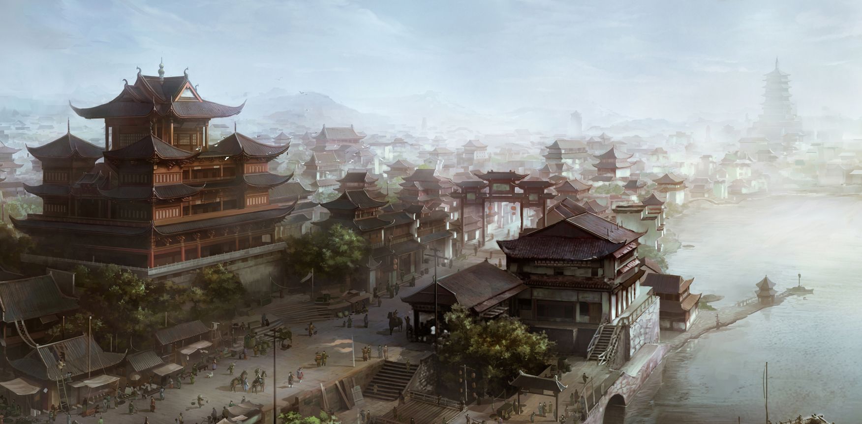 游戏场景原画选集64