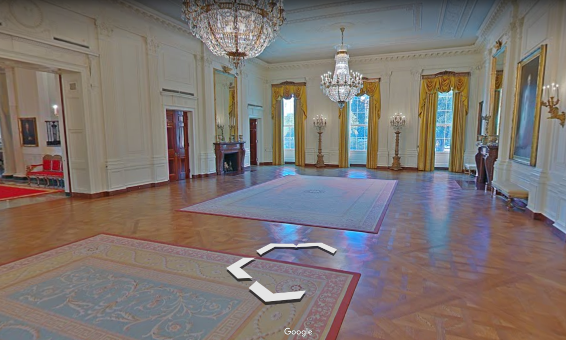 10张来自谷歌地球的全景照片,带你去看看美国总统的官邸|白宫|谷歌