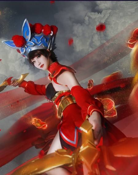 虞姬cosplay,一点疼痛,能让偷窥者牢记我的魅力图片来自微博:妲己情报