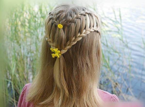 公主头 | 多股发绳编发简单操作的一款发型.