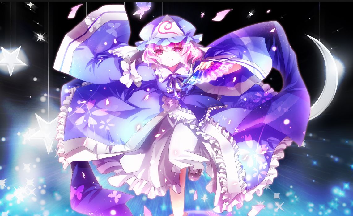 蓝色系的动漫美女最清新8张精美壁纸分分钟让你动心