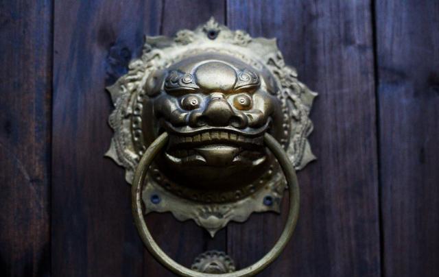山海经异兽系列,家门口出现的兽头门环究竟有何传说?|山海经|铺首|兽头_新浪新闻
