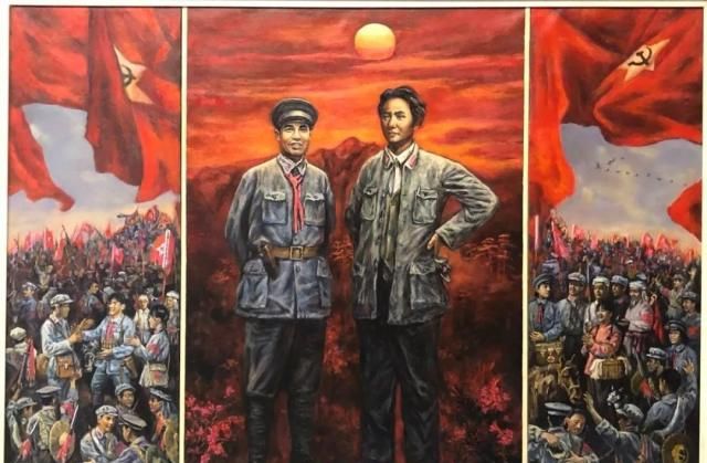 鹰潭赣州遵义红色主题美术作品联展11月7日在鹰潭美术馆展出