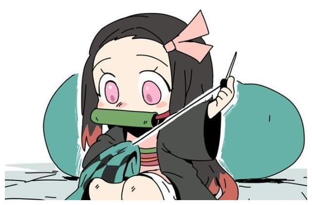 鬼灭之刃漫画:家政技能点满的祢豆子,超想要一个这样的贤惠妹妹