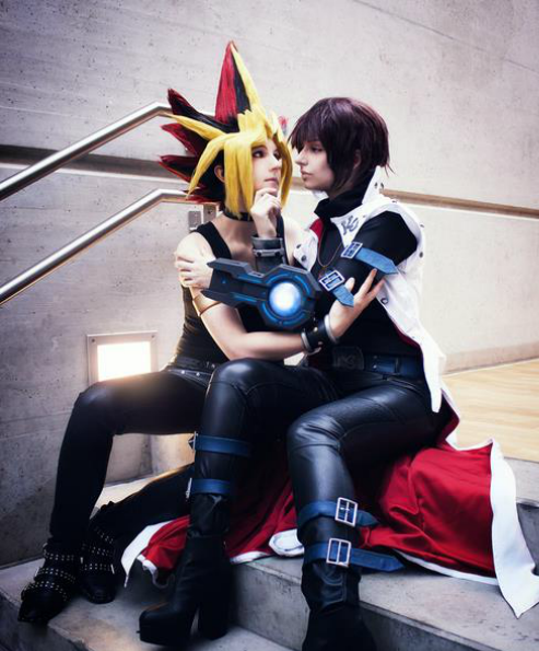 游戏王cos网友你们这山寨的武藤在我这里是过了不审核的