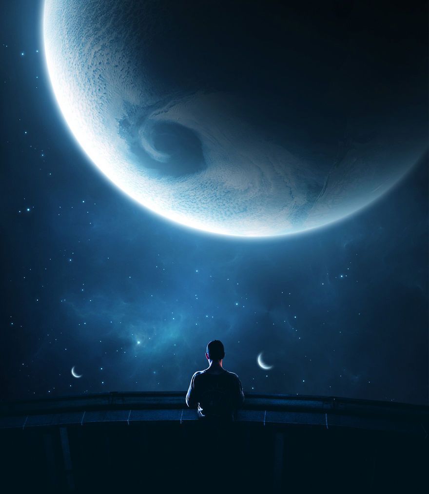 艺术家:用ps创作了,超现实主义作品,创意天马行空令人吃惊!