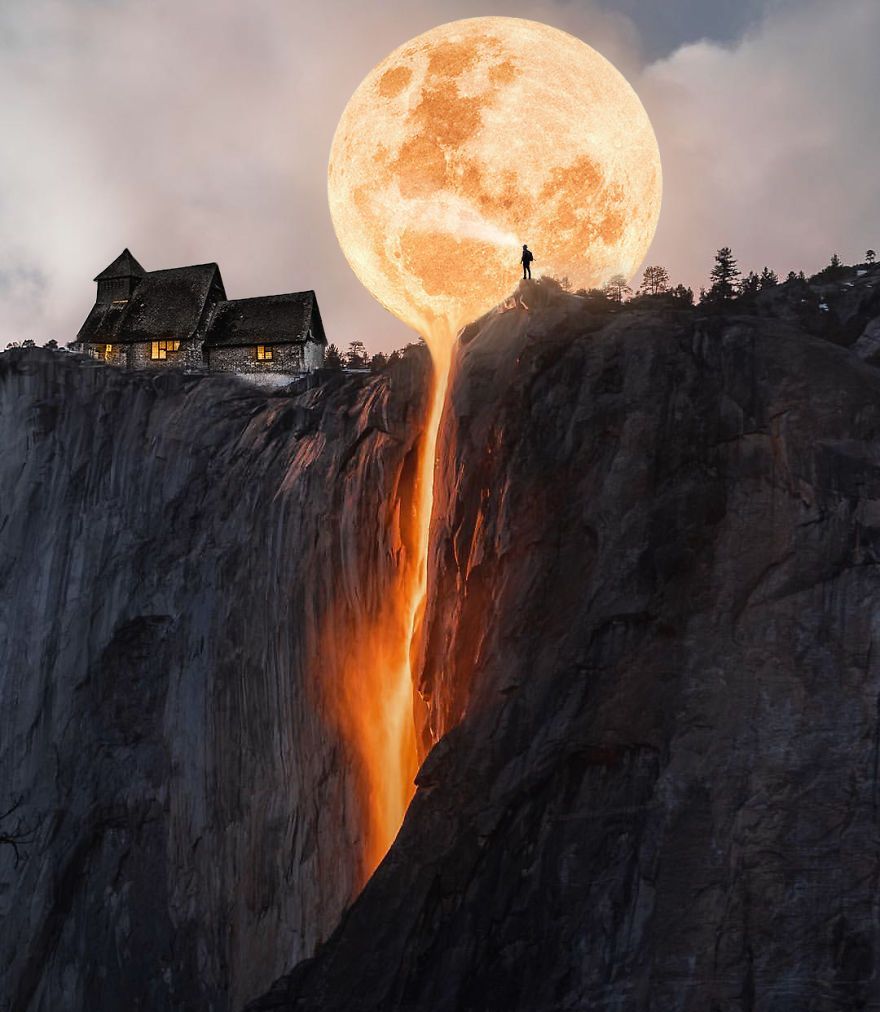 艺术家:用ps创作了,超现实主义作品,创意天马行空令人吃惊!