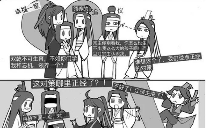 魔道祖师蓝曦臣怀孕道友的焦点都放在江澄给孩子起的名字上