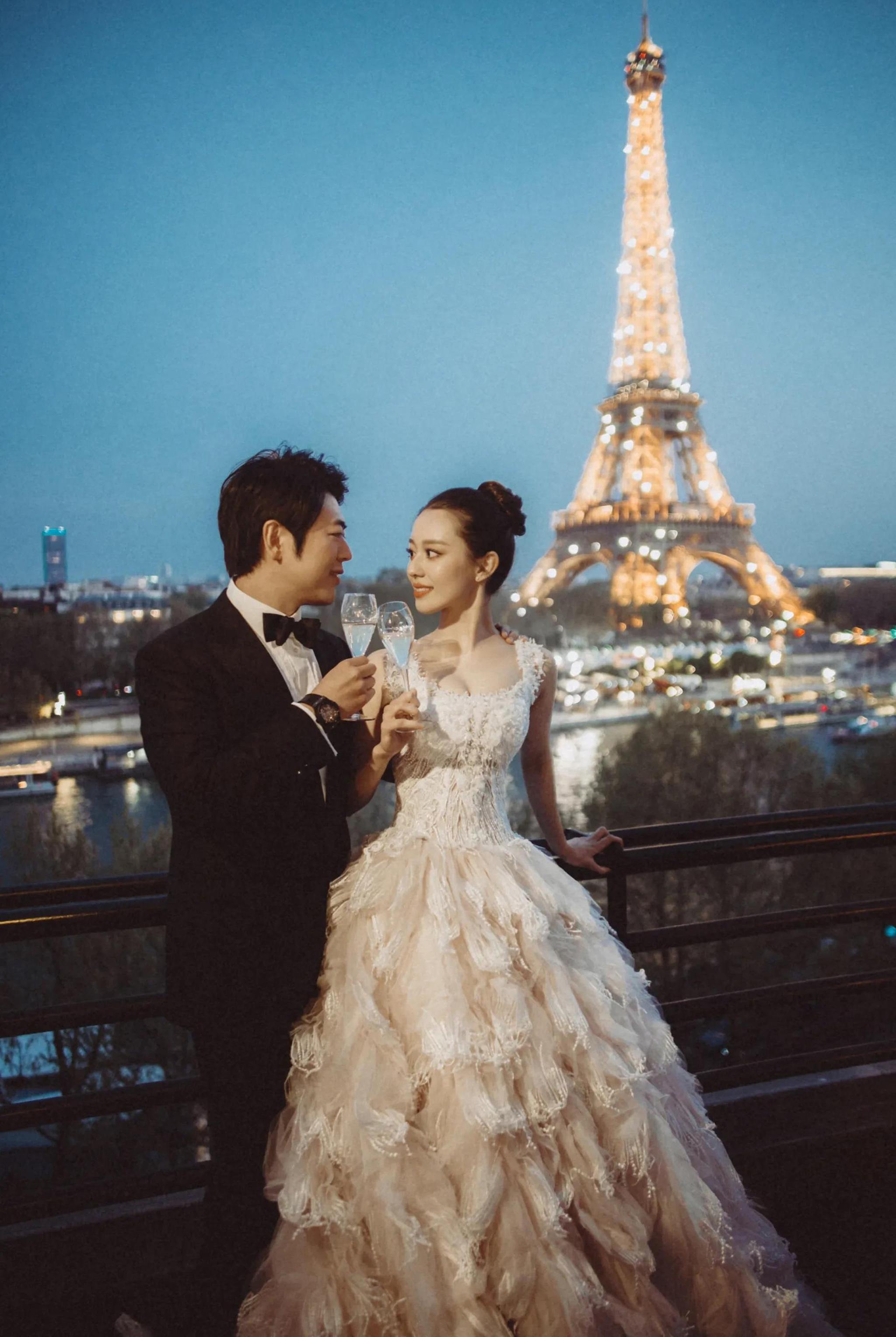 郎朗在法国大婚,现场热吻新娘,爱丽丝罕见写真曝光,样子超美