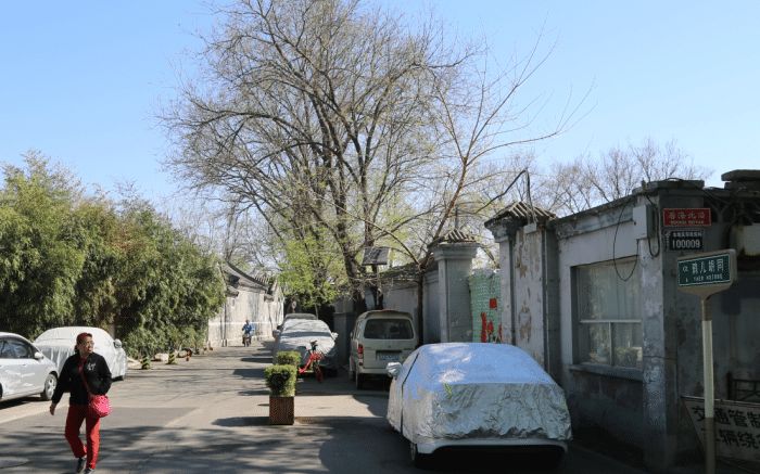 什刹海里有单车,鸦儿胡同有老北京人的春天