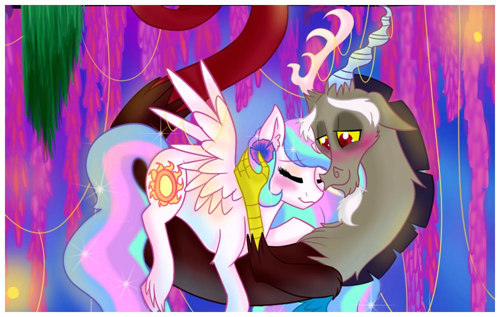 小马宝莉:序蝶cp的温馨感,见证了贤惠家妻与幽默男孩的爱情