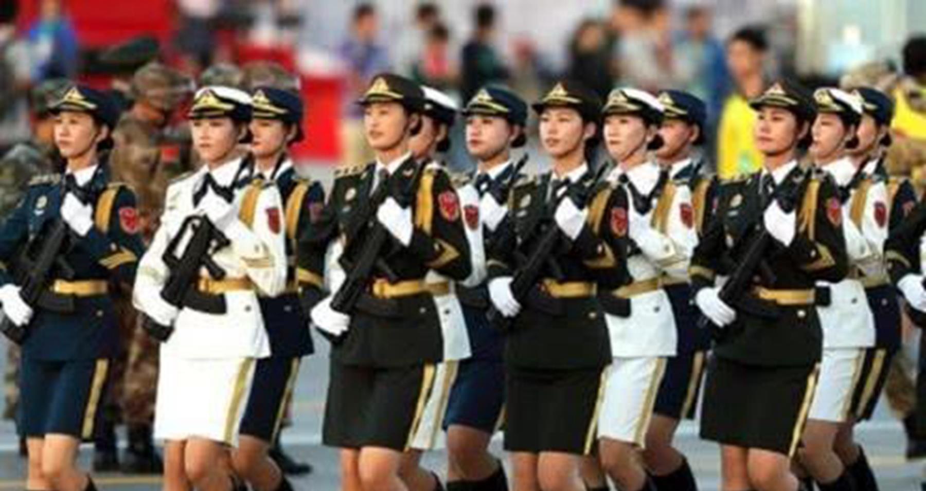 仪仗队女兵退役后,会嫁给那些人?这两类人是她们的选择|女兵|仪仗队|退役_新浪新闻