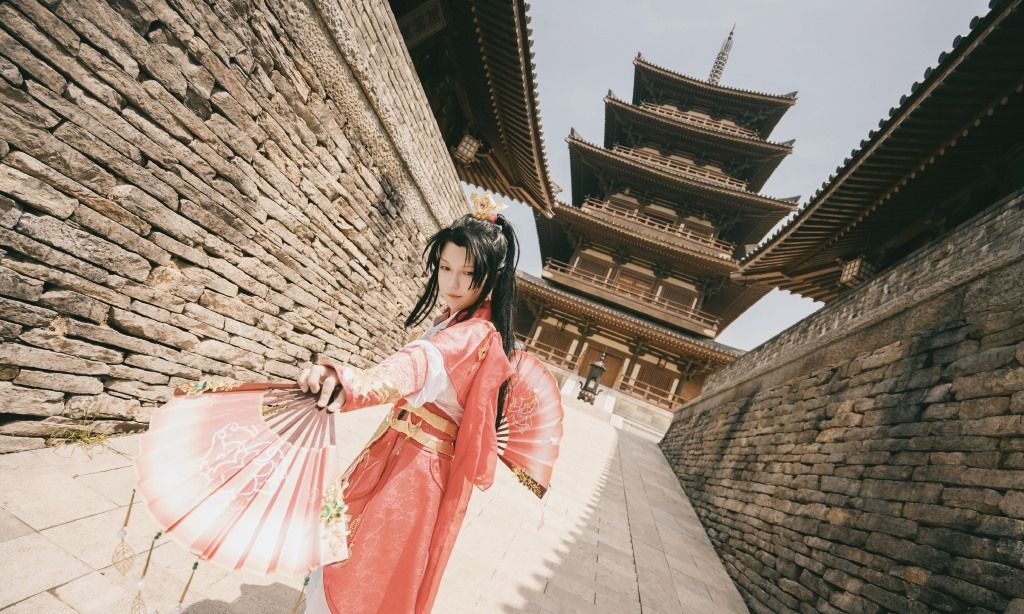 剑网3七秀cos:哪里来的小秀太,那么可爱