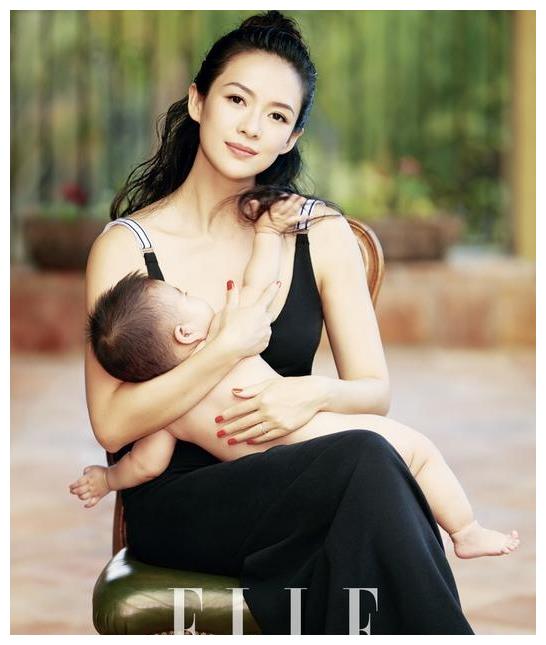 章子怡孕照登时尚杂志封面,孕味十足,正怀三胎?