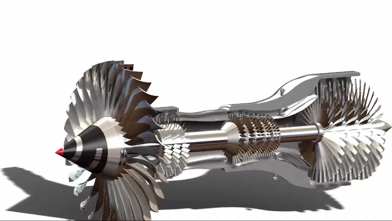 飞机发动机涡轮工作原理这个是最全面最真实的了
