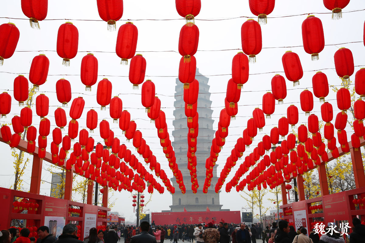 崇文塔古塔会正月十五开始嗨 一直持续到正月二十三