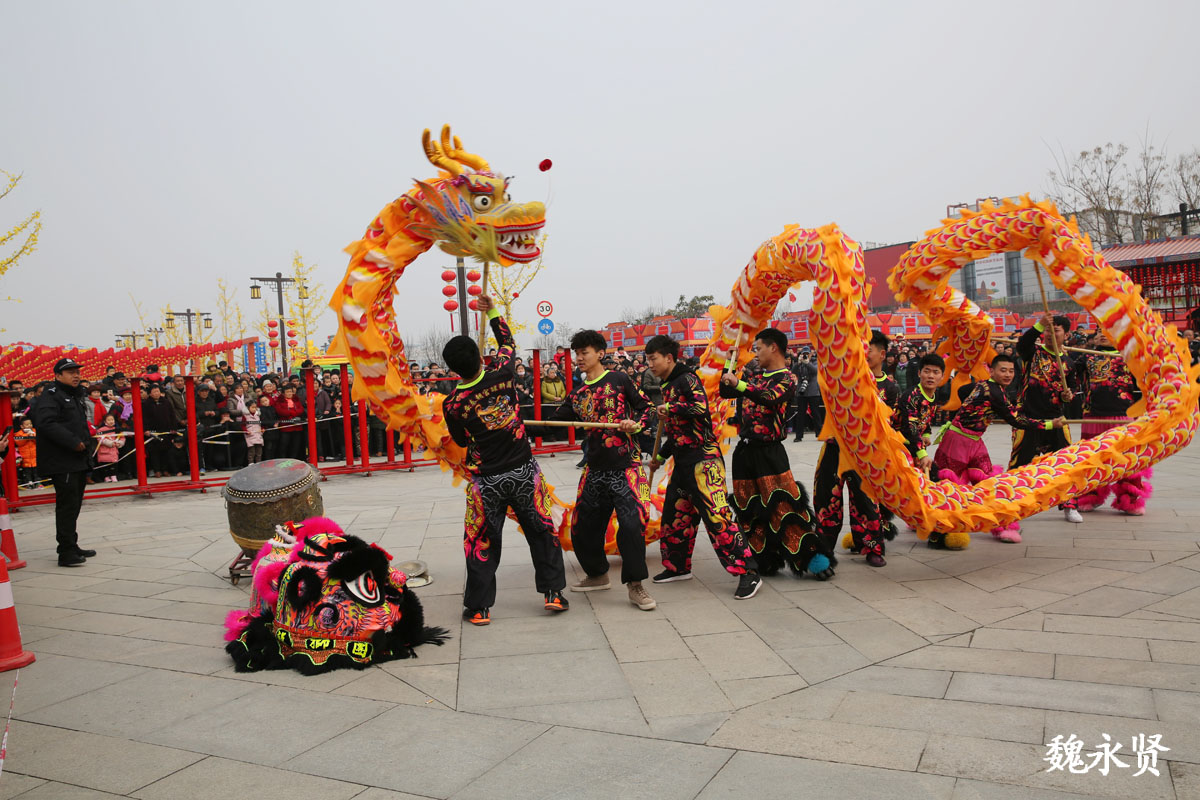 崇文塔古塔会正月十五开始嗨 一直持续到正月二十三