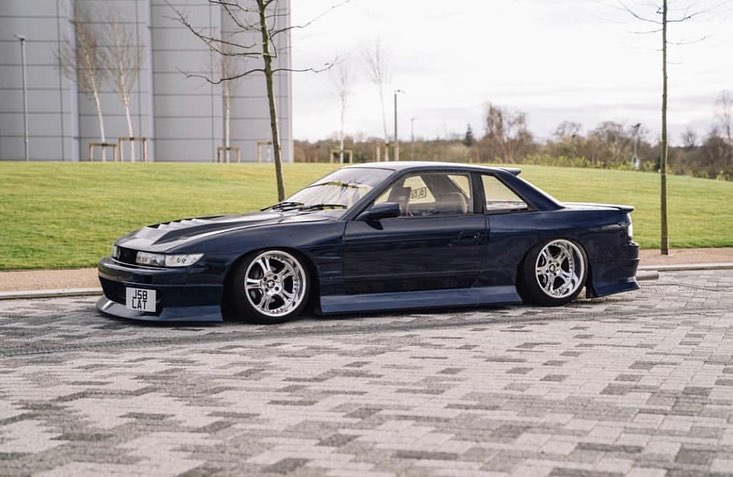 极致经典的宽体低趴日产s13!_高清图集_新浪网