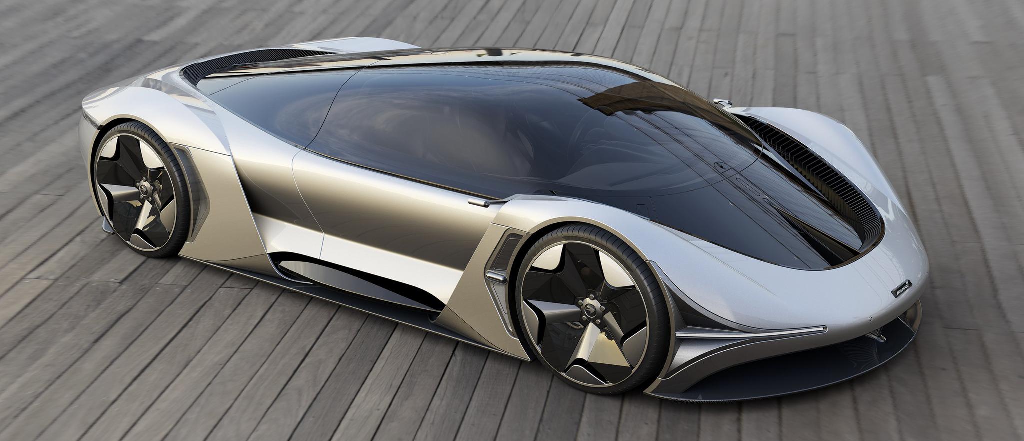 像风一样自由，未来跑车McLaren Concept E-Zero - 普象网