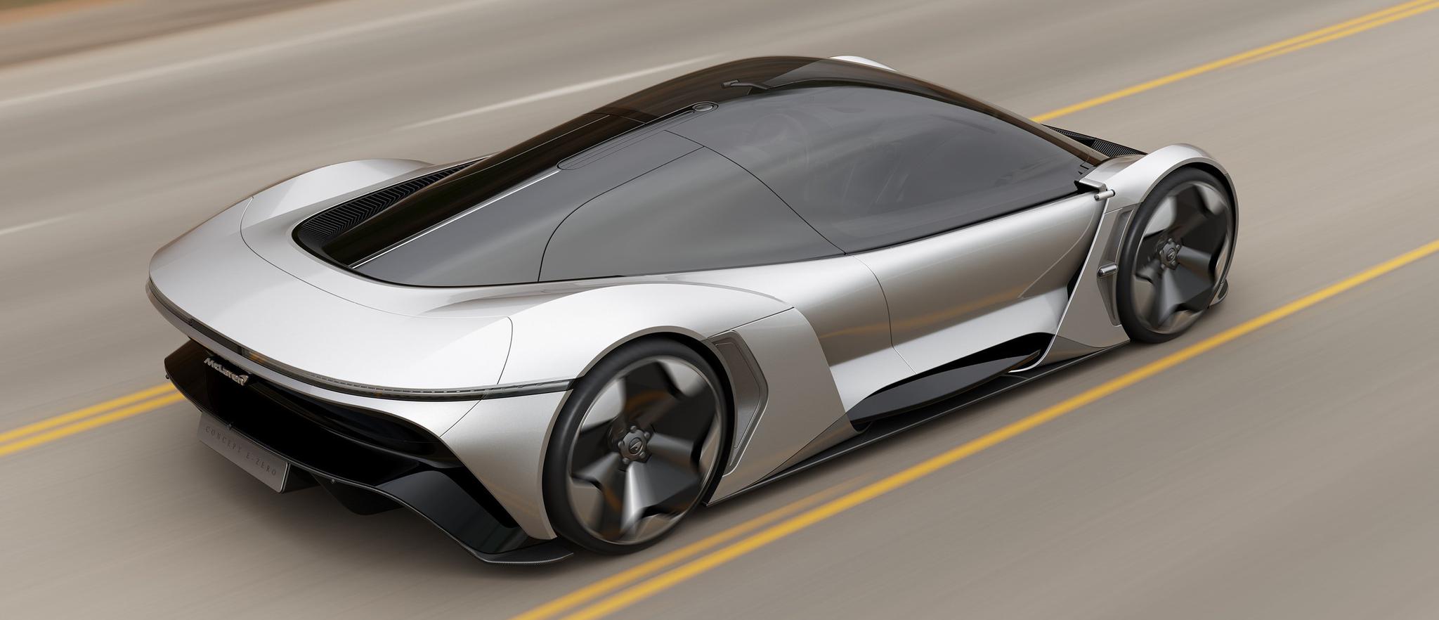 未来的电动超跑!迈凯伦e-zero概念车!
