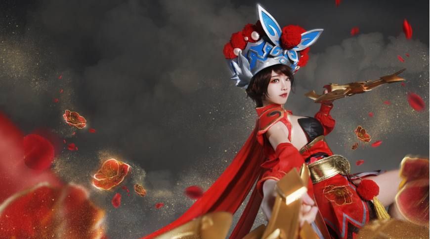 虞姬cosplay,一点疼痛,能让偷窥者牢记我的魅力图片来自微博:妲己情报