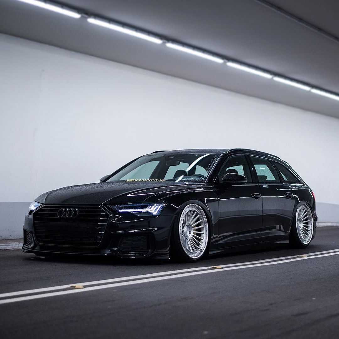 这是一辆拥有低趴姿态的奥迪rs 6还是奥迪a6 avant?_高清图集_新浪网