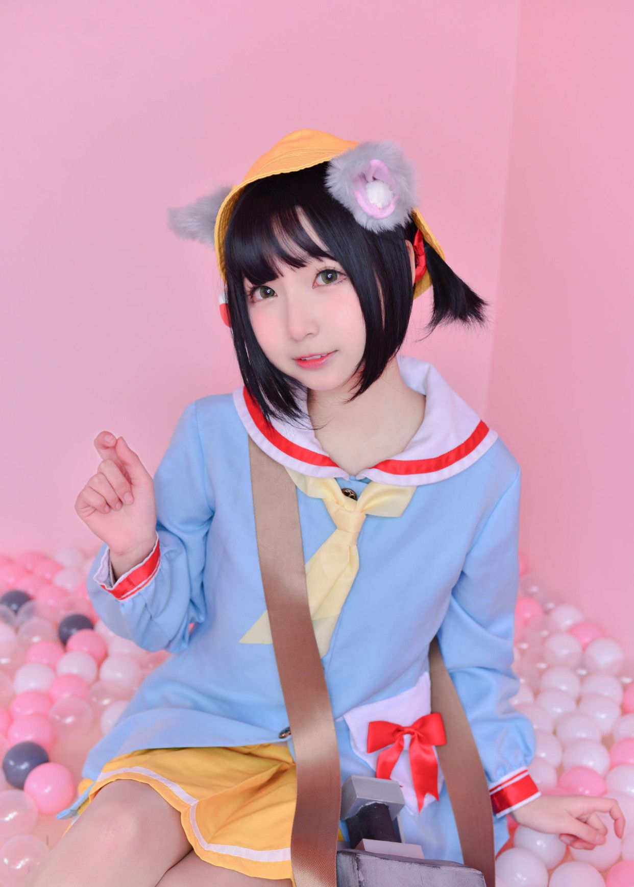 碧蓝航线如月睦月cos play