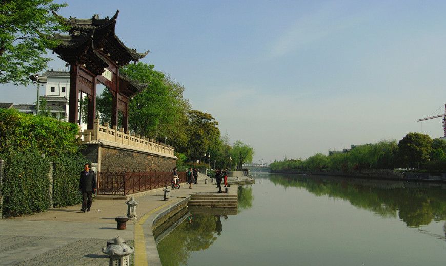 扬州的古建筑——东关古渡和京杭大运河