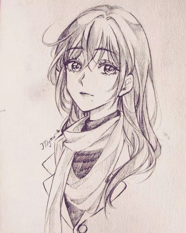 插画师cassmyzu的动漫美少女手绘作品欣赏_高清图集_新浪网