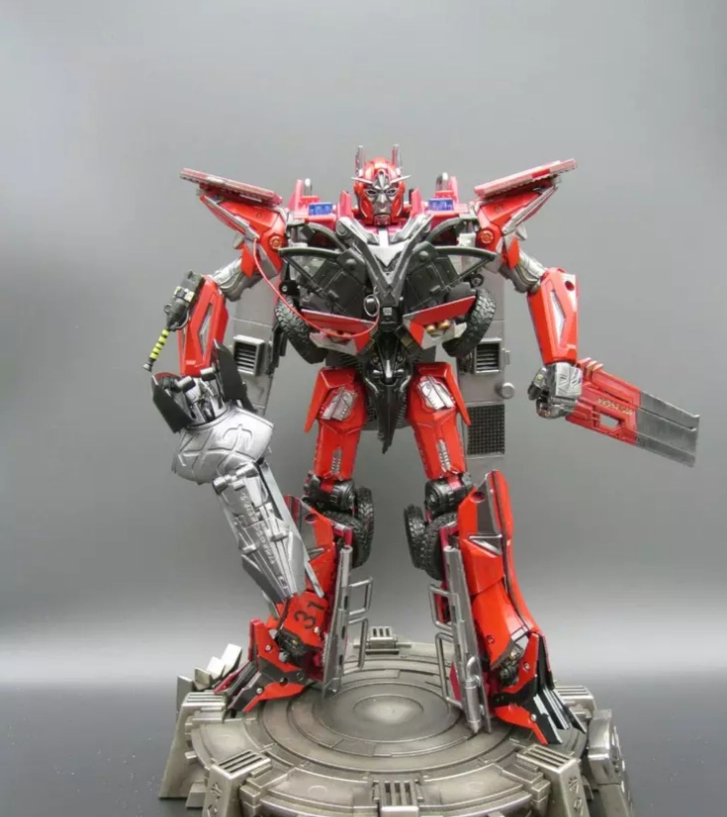 变形金刚大电影3御天敌diy重新涂装亮相