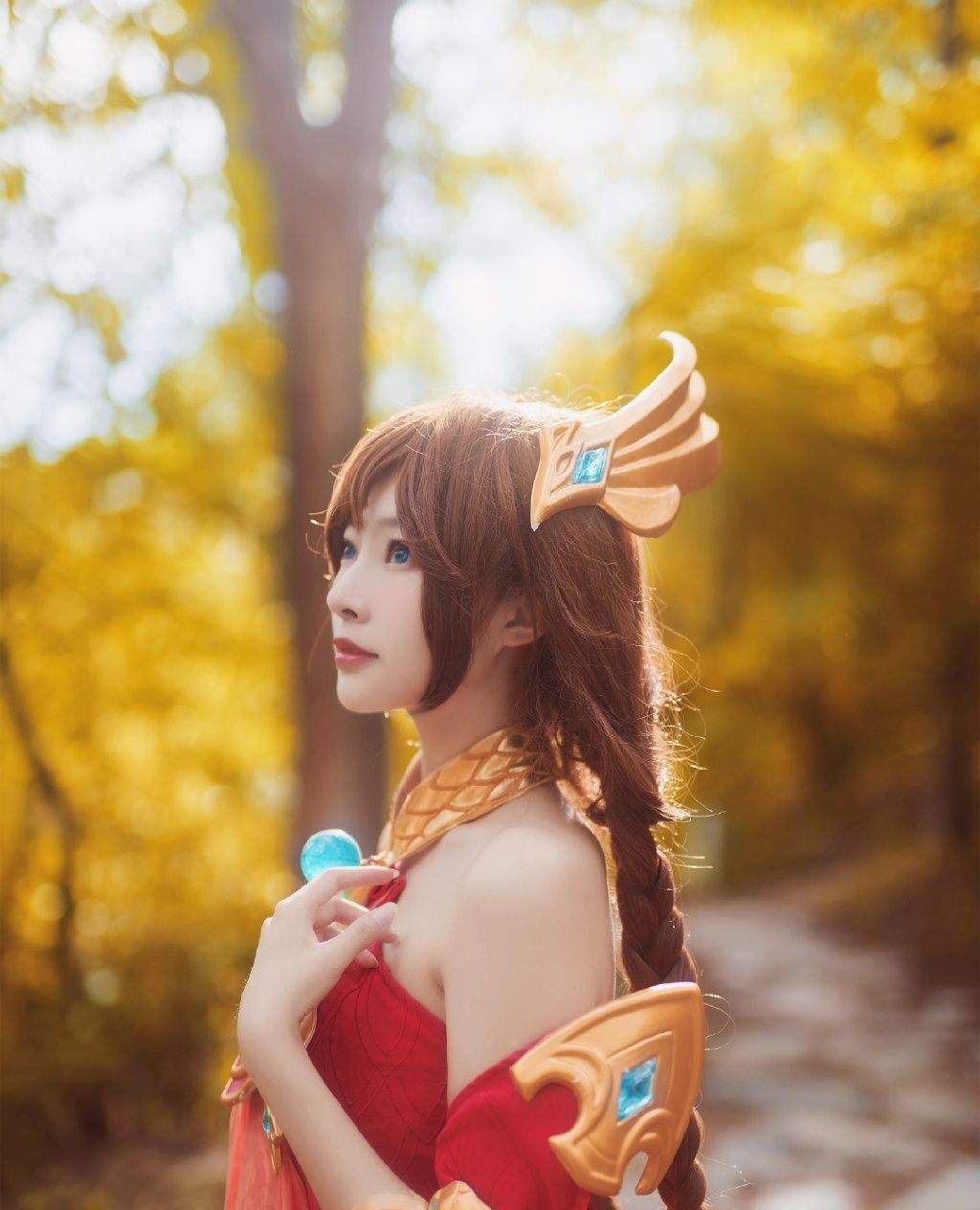 王者荣耀大乔cos:点亮的星,不会轻易熄灭