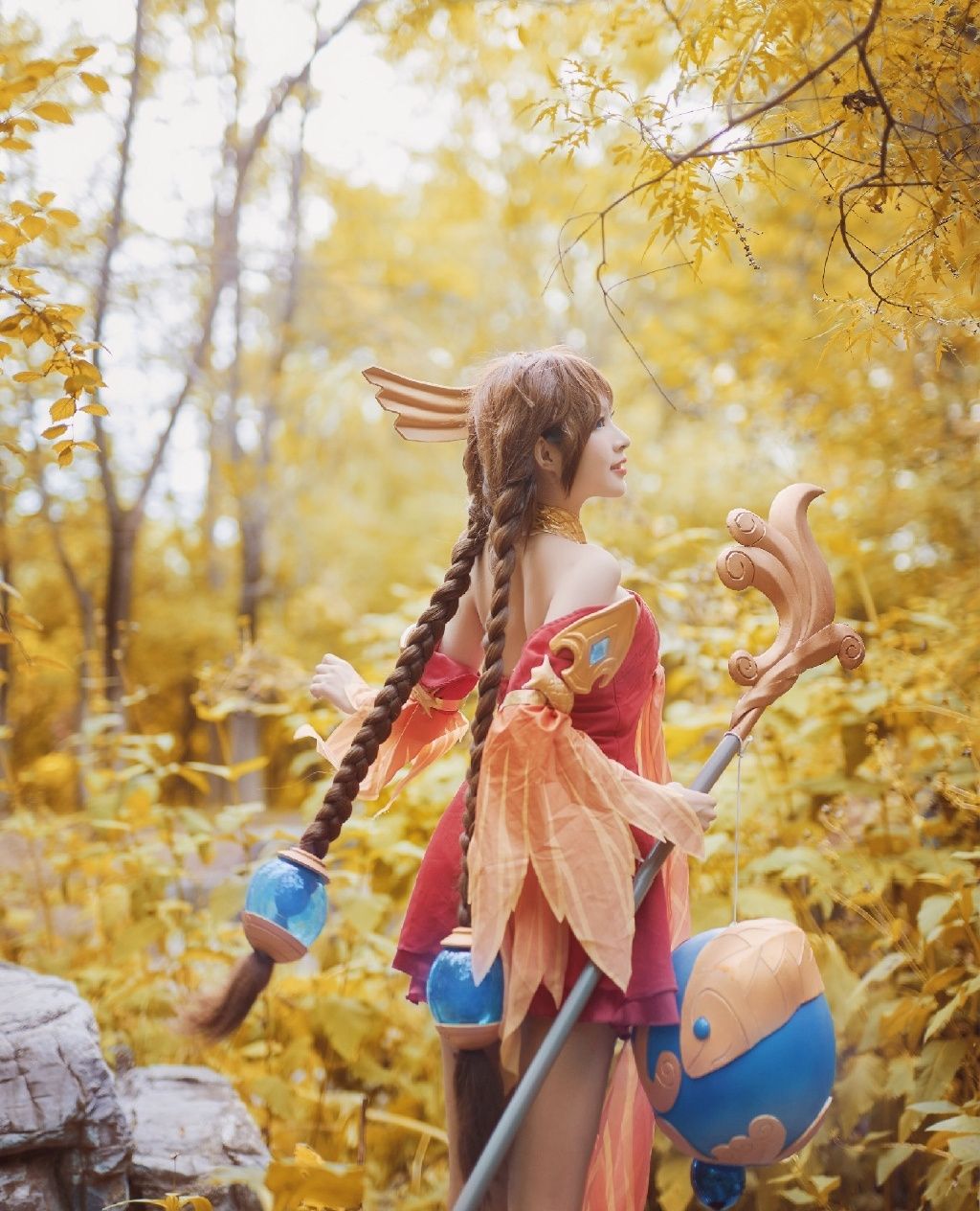 王者荣耀大乔cos:点亮的星,不会轻易熄灭