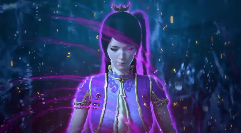 武动乾坤紫月吸收能量迅猛被林动忌惮林动与貂爷做了笔交易