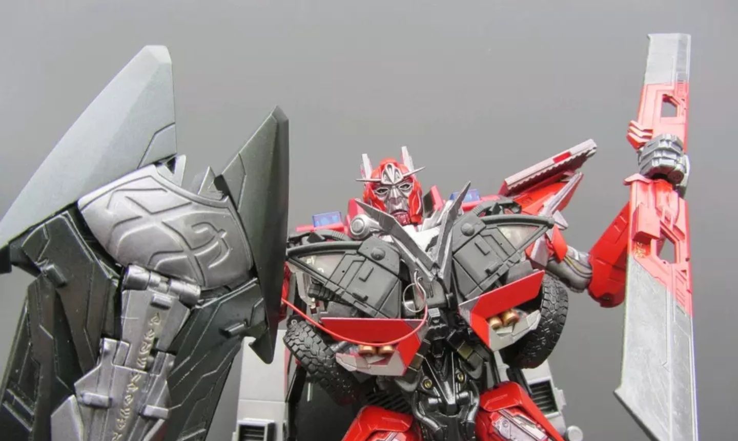 变形金刚大电影3御天敌diy重新涂装亮相