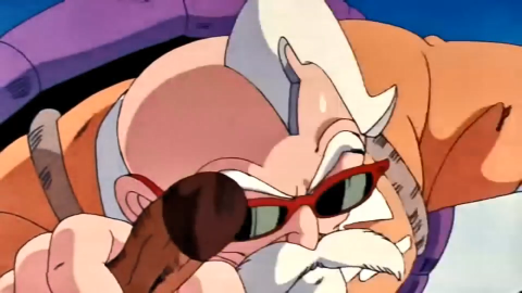 七龙珠,琪琪这一斧子下去打的龟仙人那是脑袋瓜嗡嗡的疼