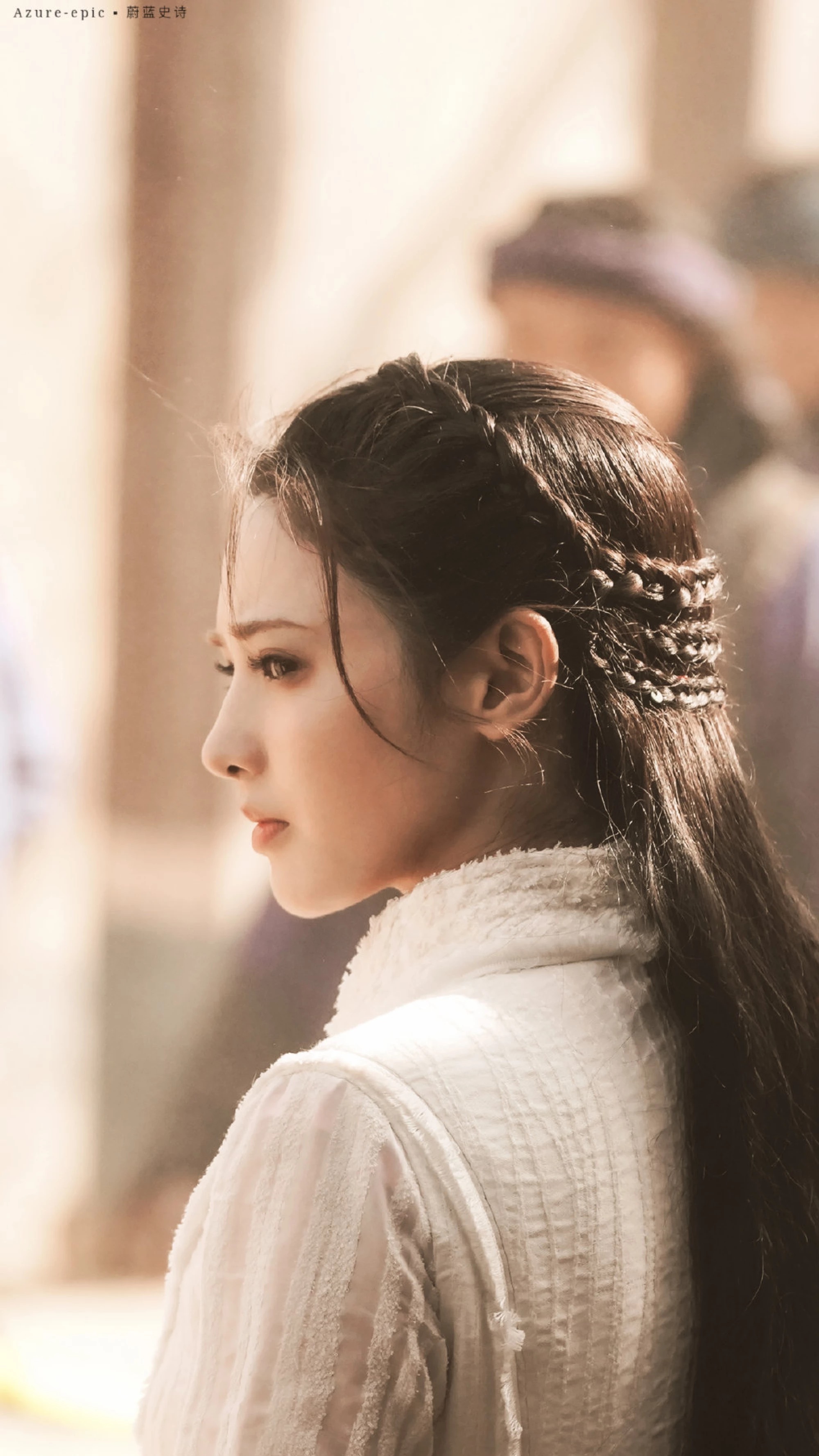 彭小苒古装最新造型,清丽端庄依旧是让人惊艳不已