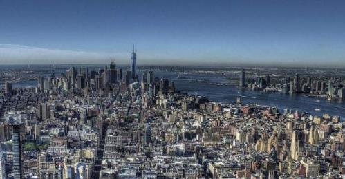 美国纽约和我国上海,对比2个城市的城市建设,中美差距一目了然