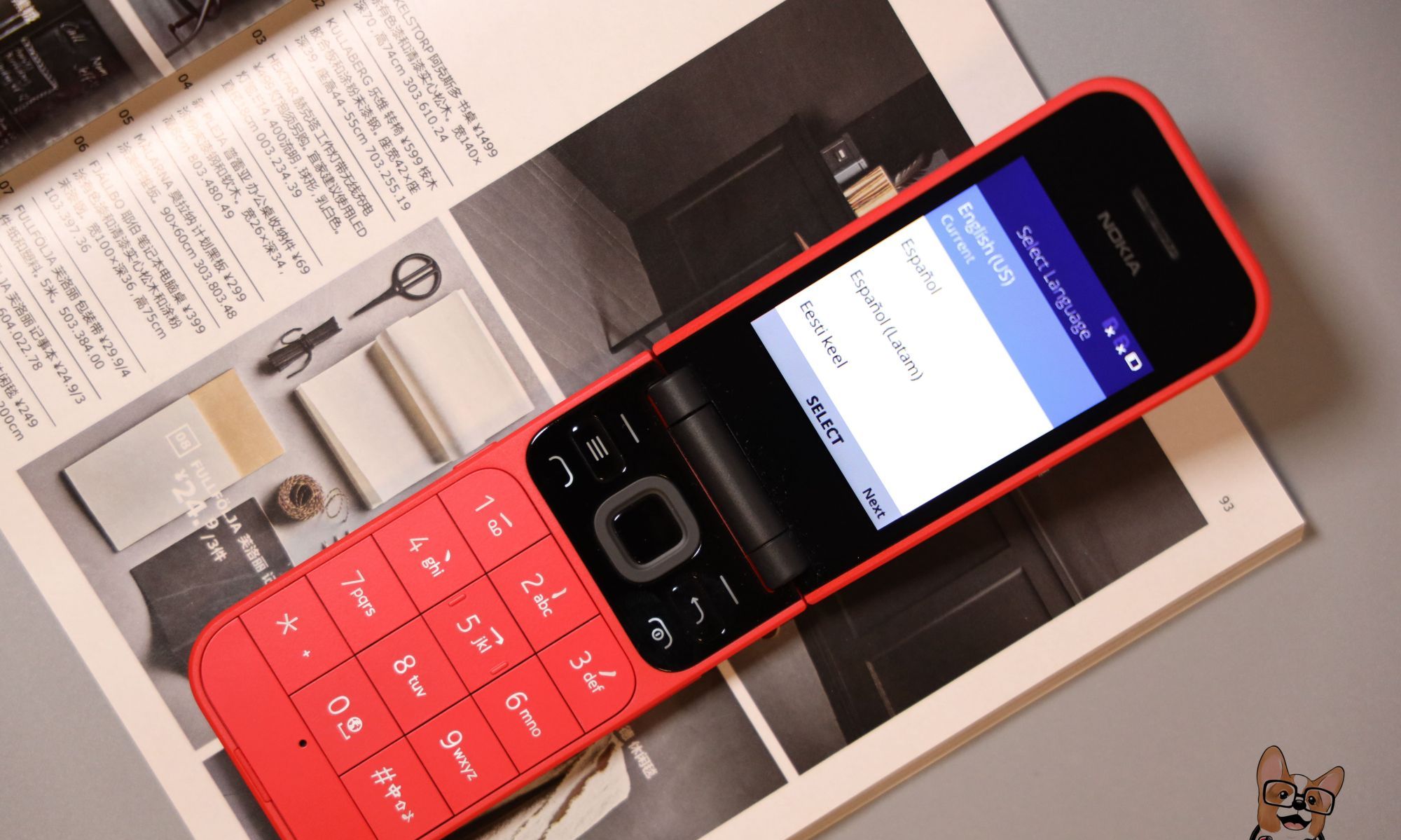 nokia 2720图赏:内外双屏幕 潮流复古风|外屏|屏幕|手机_新浪新闻