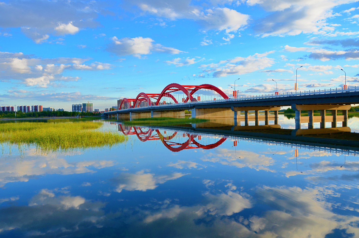 美丽的彩虹桥金光,原创摄影