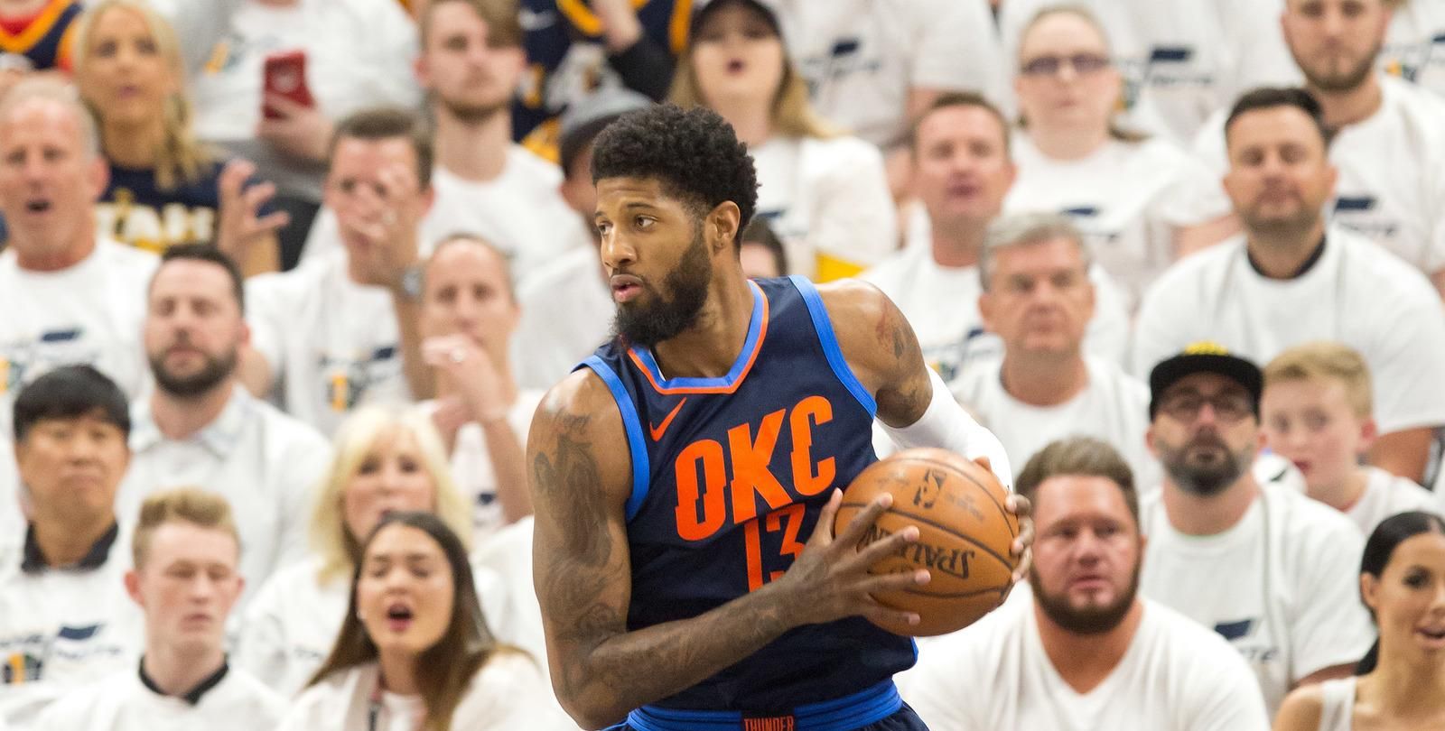 保罗乔治雷霆时期帅气高清壁纸 - 乔治壁纸电脑 - 实验室设备网