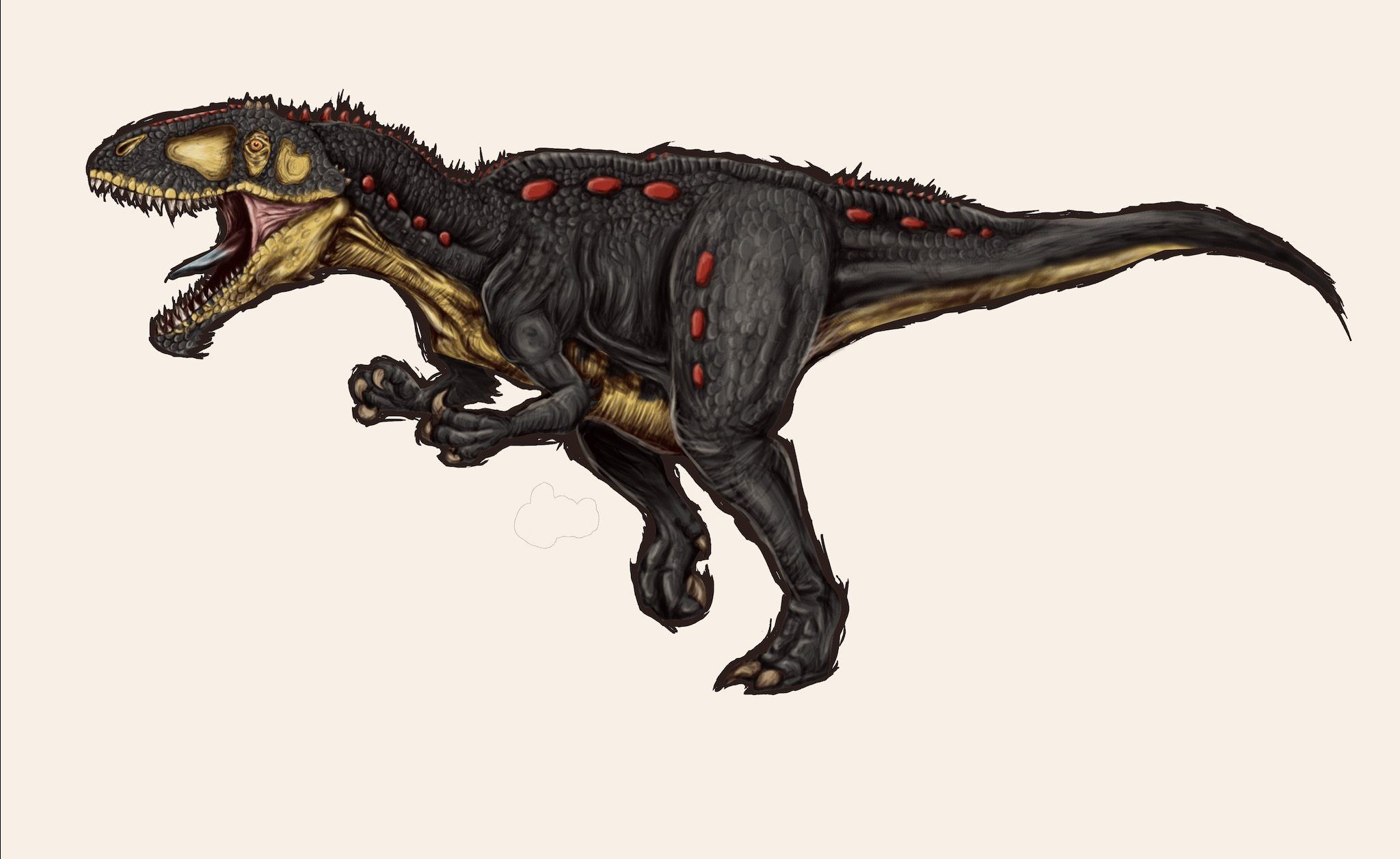 玩家绘画作品欣赏 大佬的游戏玩法|方舟:生存进化|玩家|龙_新浪新闻