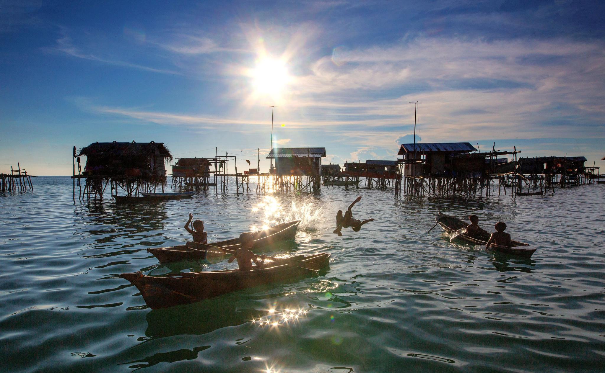 海上吉普赛水上巴瑶人