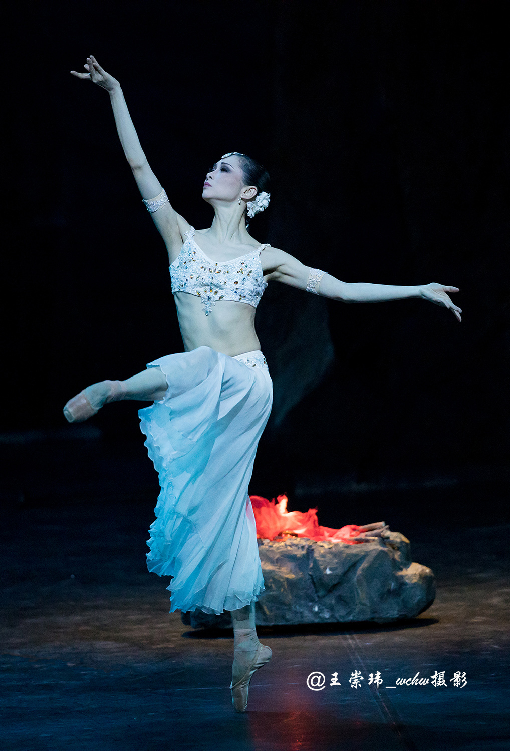 中央芭蕾舞团在北京国家大剧院演出古典芭蕾舞剧舞姬